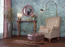 Curved wooden leg for chair