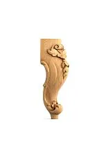 Carved Furniture Leg MN-073 &mdash; made of solid oak or beech
