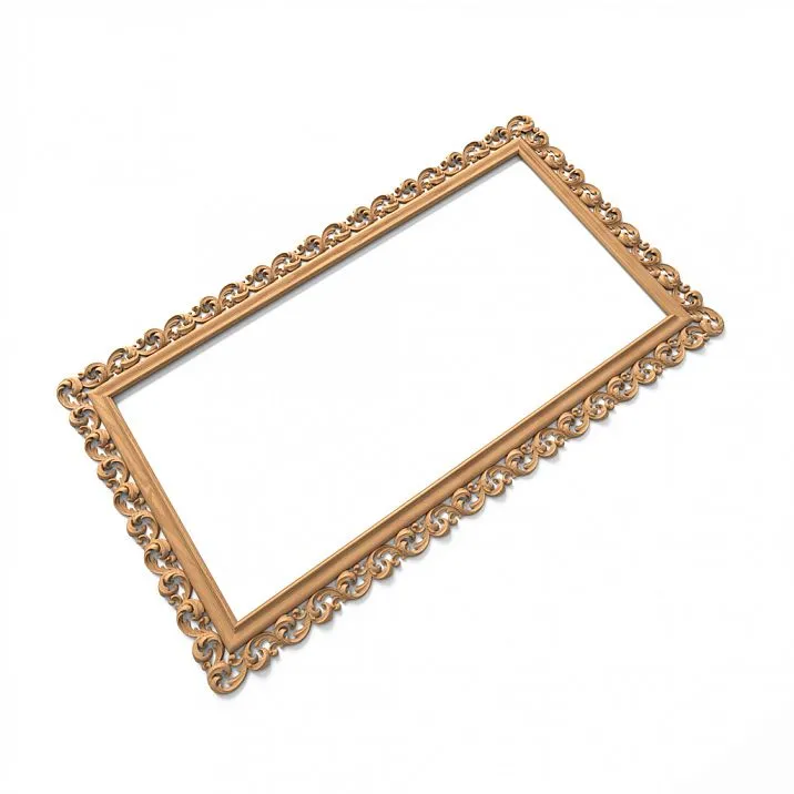 Carved Frame RM-021-1 as a Decorative Element
