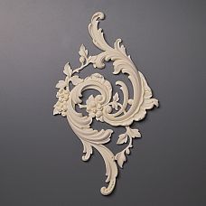 Polyurethane Overlay NPU-465 &mdash; decoration for doors, furniture, and fireplace surrounds photo