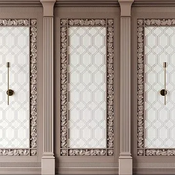 Carved Capital KL-063 from Solid Oak