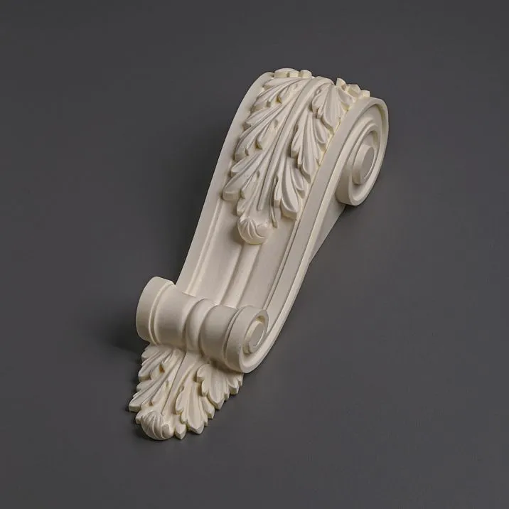 Decorative polyurethane bracket KRPU-010, buy directly from the manufacturer for interior use