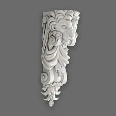 Polyurethane decorative molding for classic wall moldings for interior design