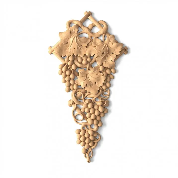 Carved Applique N-255 for decorating facades, furniture, walls
