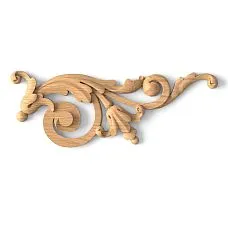 Carved Insert N-186R for Staircase and Furniture Decoration, Interior Photo