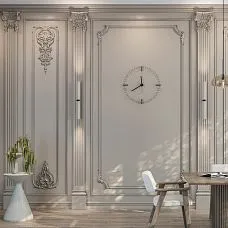 Carved Insert N-382 in the living room interior