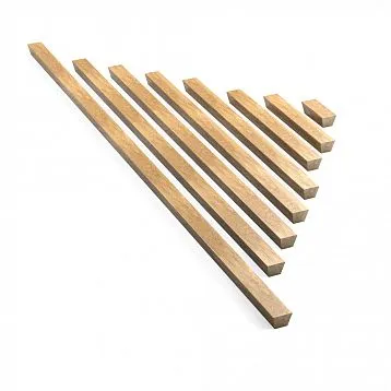 Ручка деревянная мебельная Tetras HL-033 на фасаде