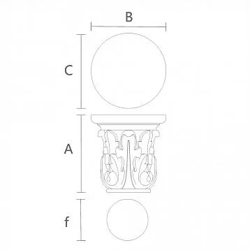 Carved Capital KL-048 from Solid Oak and Beech
