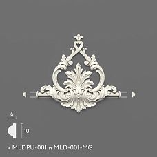 Polyurethane molding MLDPU-1-2.1. Molding decor. Image 6994562b0864f