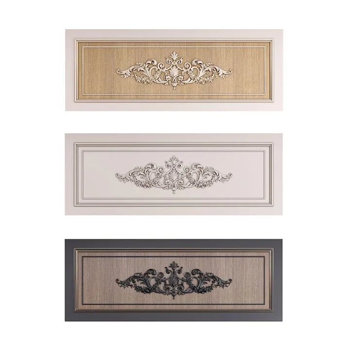 C.VRS-055 decor set on furniture fronts photo