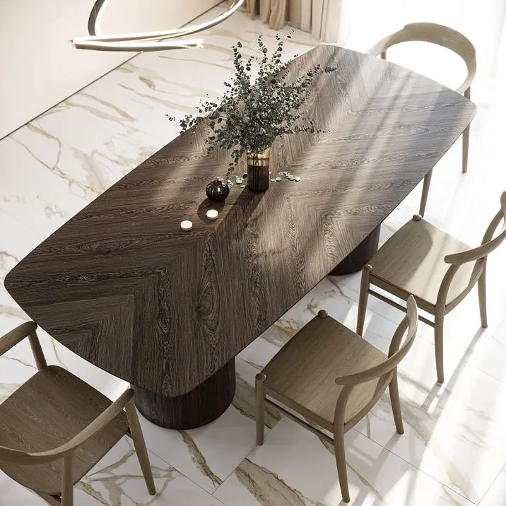 Pedestal for dining and writing table STL-042