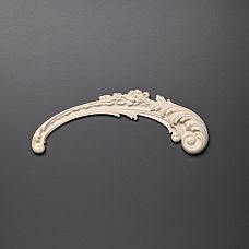 Polyurethane carved molding for interior decorative design photo