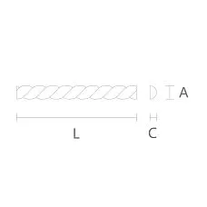 Molding K-125 drawing