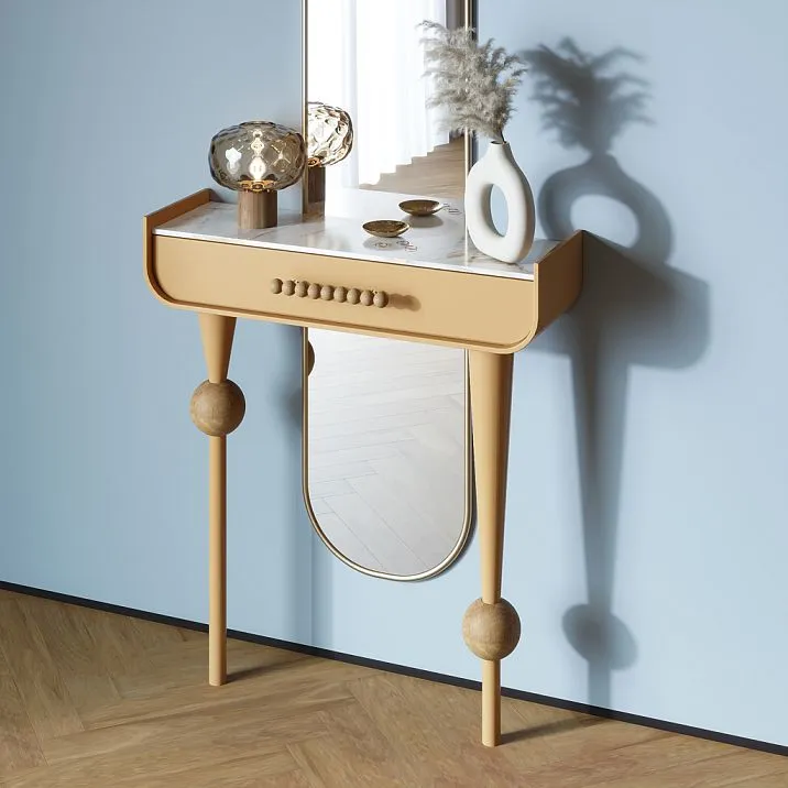 Atlas HL-071 handles made of oak on kitchen cabinet facades