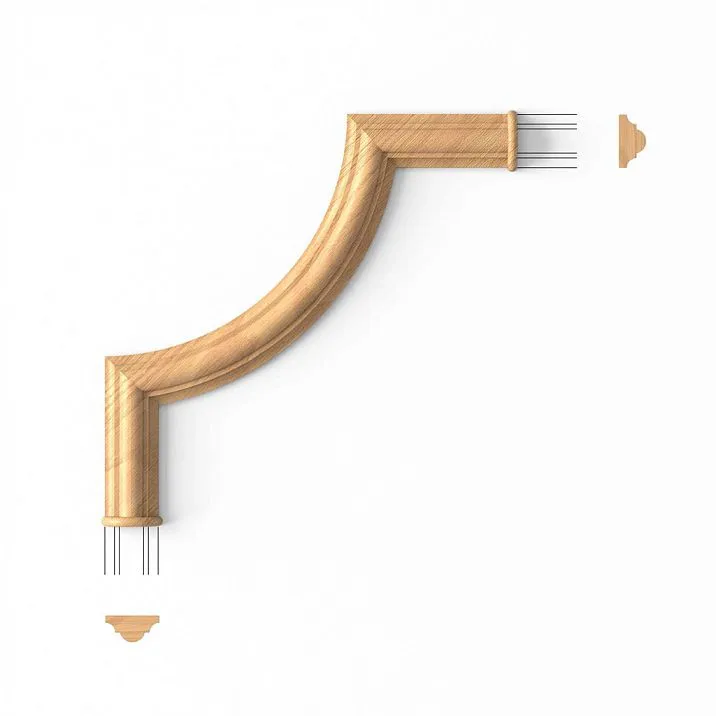 Corner molding MLD-002U close-up