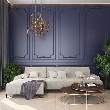 Applique N-434 with an elegant pattern