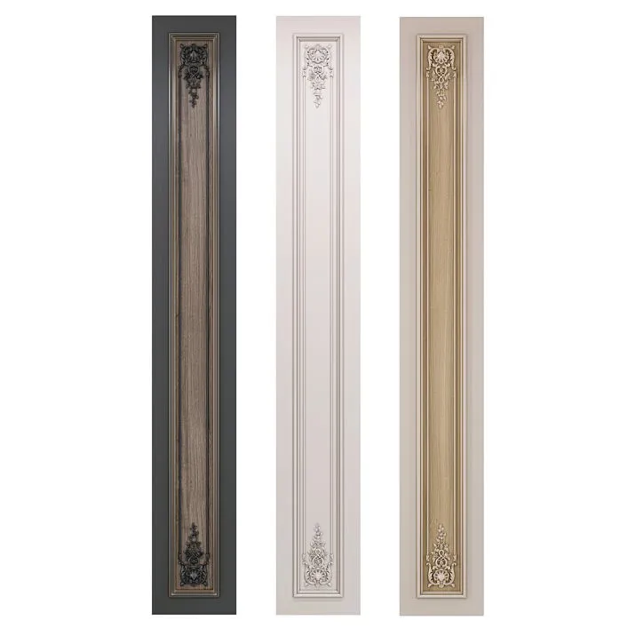Panels with wooden decor in classic style, Versailles collection