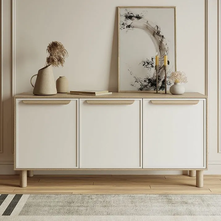 Turned wooden furniture leg for drawer and cabinet