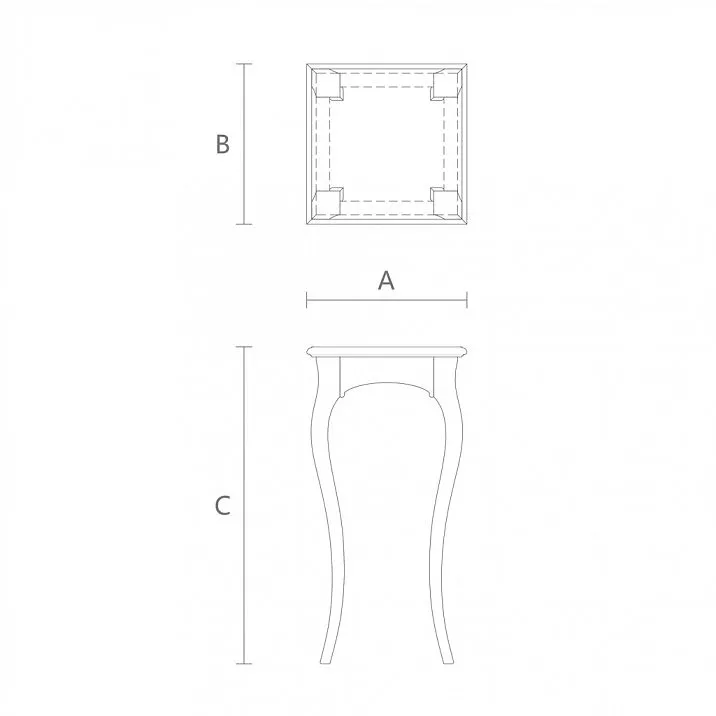 Hallway furniture Marseilles 006-002 drawing