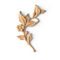 Wooden Carved Insert N-471L: decor for furniture, walls, ceilings, doors