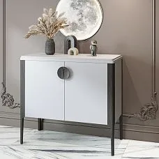 Elegant leg for coffee tables, made of high-quality oak and beech