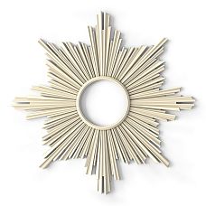 Carved Frame RM-050, white color photo