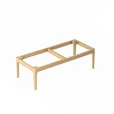 Chest frame STL-026-14 made of solid oak and beech
