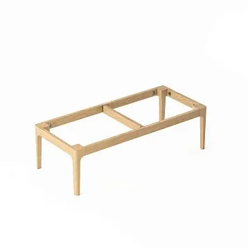 Chest frame STL-026-14 made of solid oak and beech