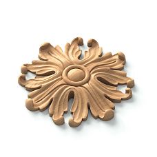 Elegant Carved Rosette R-046 for Home Decor