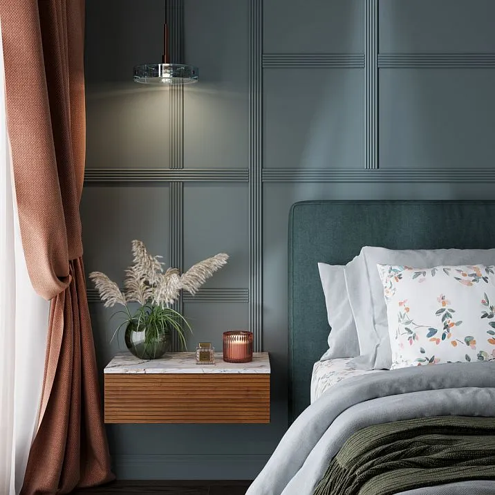 MLD-033 wooden molding in interior