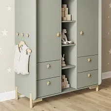 Star HL-044M - star-shaped wooden handle