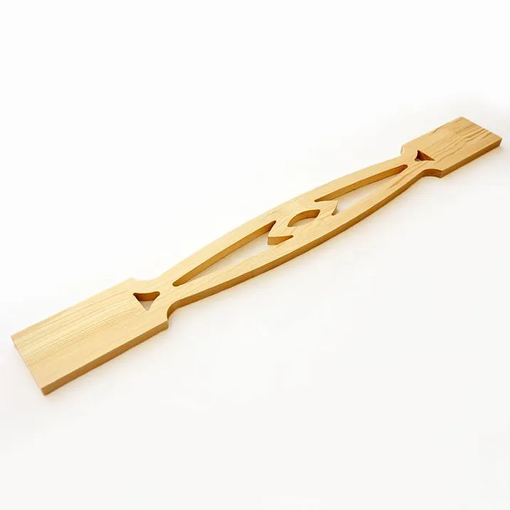 Carved newel post BNL-2 for wooden stairs