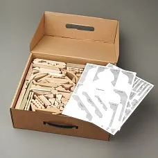 OMLD-005 Molding Sample Set &mdash; Professional Collection of 60+ Wooden Decorative Profiles in Various Shapes and Sizes