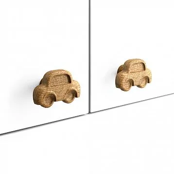 Оригинальная и забавная ручка из дерева для детской комнаты