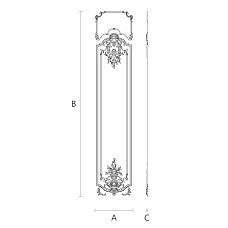Decor set C.VRS-056 drawing