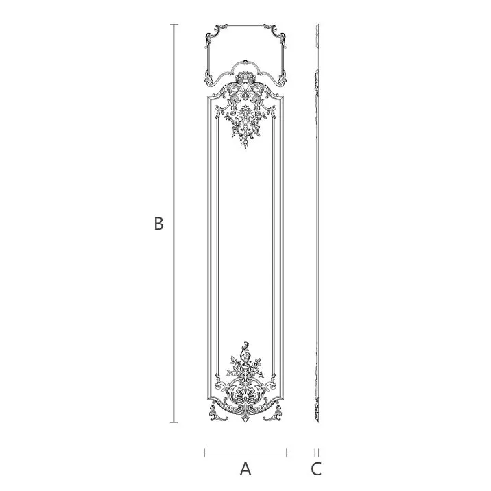 Decor set C.VRS-056 drawing
