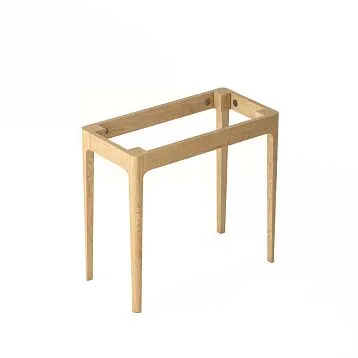 STL-026-3 base made of solid wood with legs