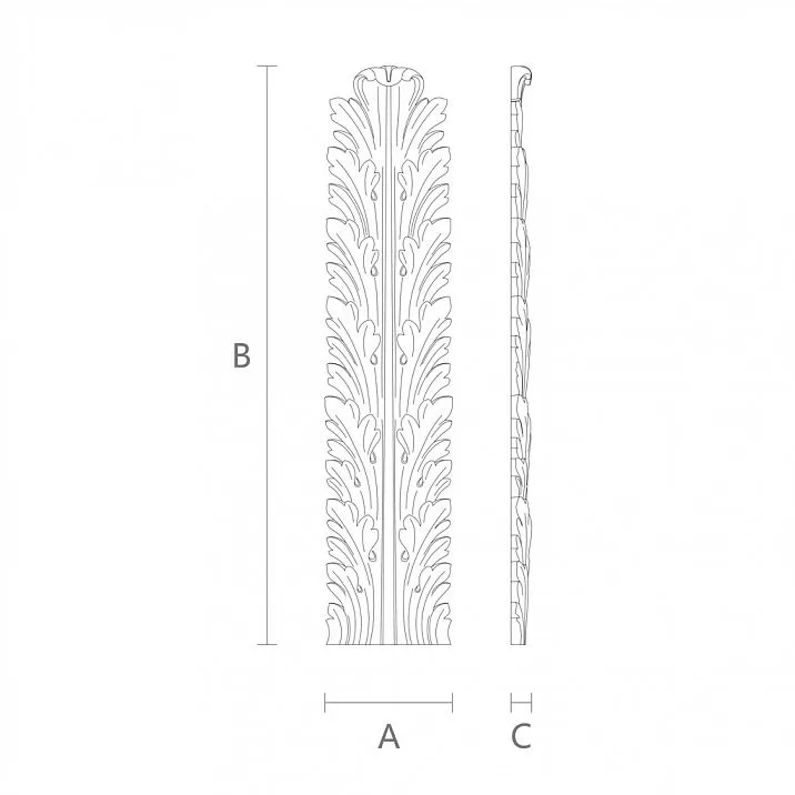 Furniture overlay N-090.1 drawing