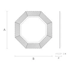 Carved frame RM-028 drawing