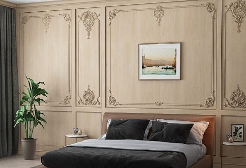 Стеновые панели буазери в интерьере