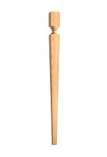 Wooden furniture leg from the manufacturer