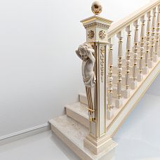 Carved bracket KR-031 for staircase use