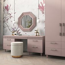 Ручка мебельная Lagom HL-003-1 из массива дуба или бука в интерьере