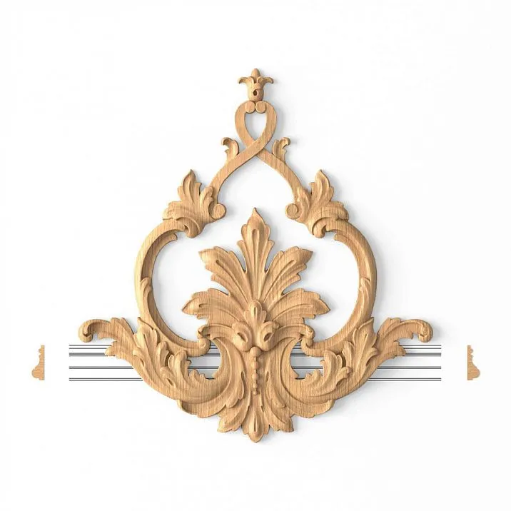 Detailed carving on MLD-3-2 overlay