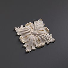 Molding STAVROS rosette - polyurethane decor with high ornament detail