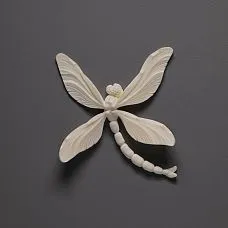 NPU-480 polyurethane carved overlay - a decorative element for interior decoration