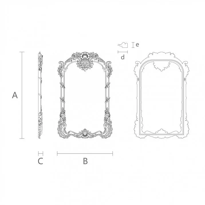 Elegant Mirror Frame