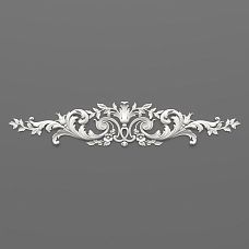 Molding decor NPU.VRS-013 &mdash; decorative polyurethane element with classic scrolls