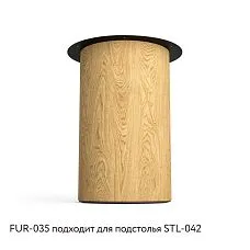 Mounting plate FUR-035. view on table frame