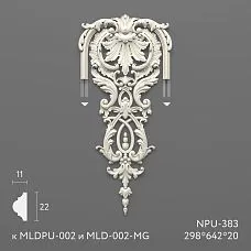 Polyurethane molding NPU-383. Decor for moldings. Image 698d92dc925e3